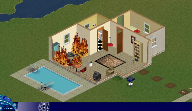 Memainkan The Sims Versi PlayStation Tahun 2000